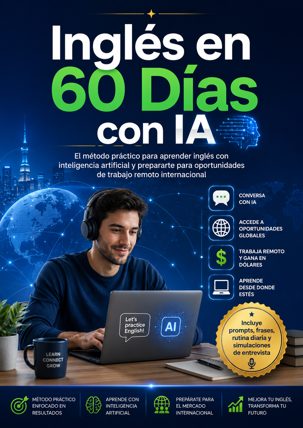 Inglés en 60 Días con IA